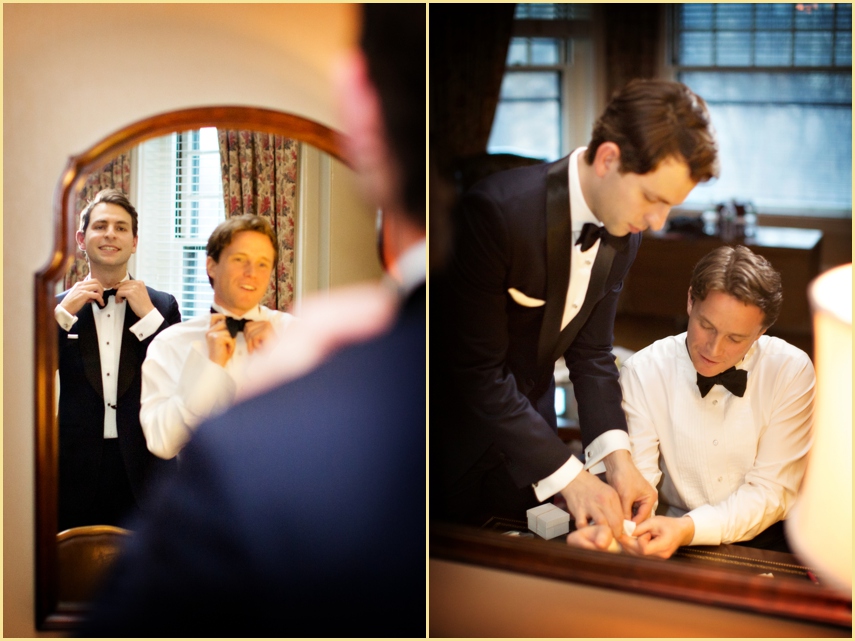 Boston Grooms Getting Ready Photography