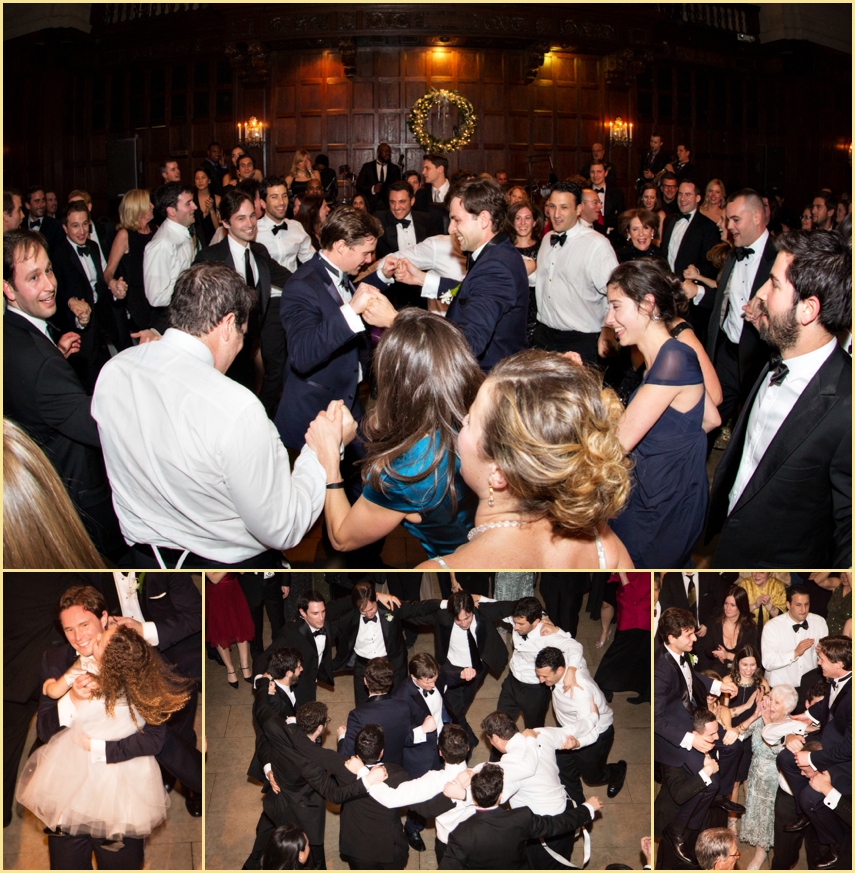 Jewish Wedding Hora Harvard Club of Boston