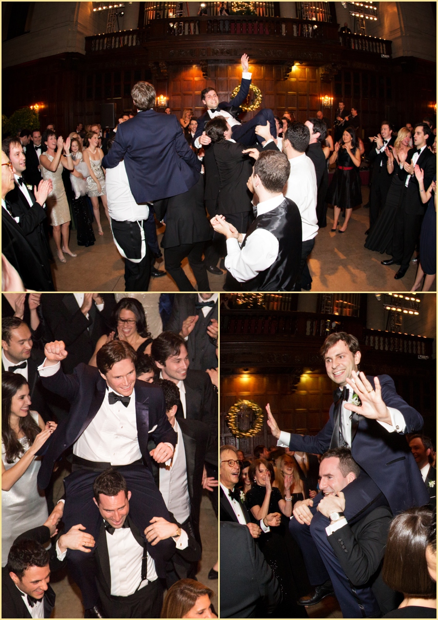 Harvard Club of Boston Jewish Wedding Hora 