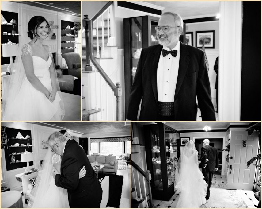 Father of the Bride First Look by Jill Person Photography