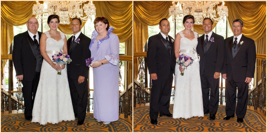 Four Seasons Hotel Boston Classic Family Wedding Portraits