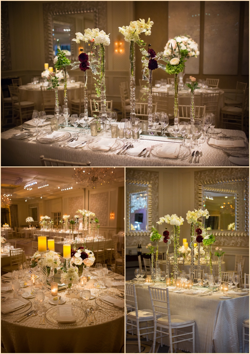 Four Seasons Hotel Boston Wedding - Ballroom - Winston Flowers and SBL Lighting 