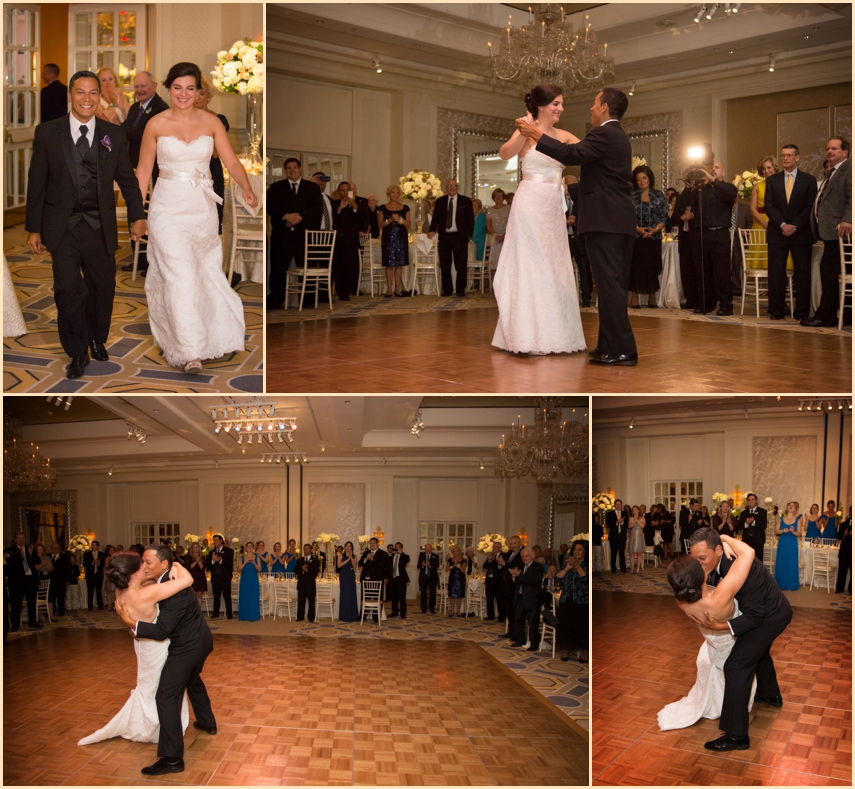 Four Seasons Hotel Boston Wedding Ballroom First Dance 