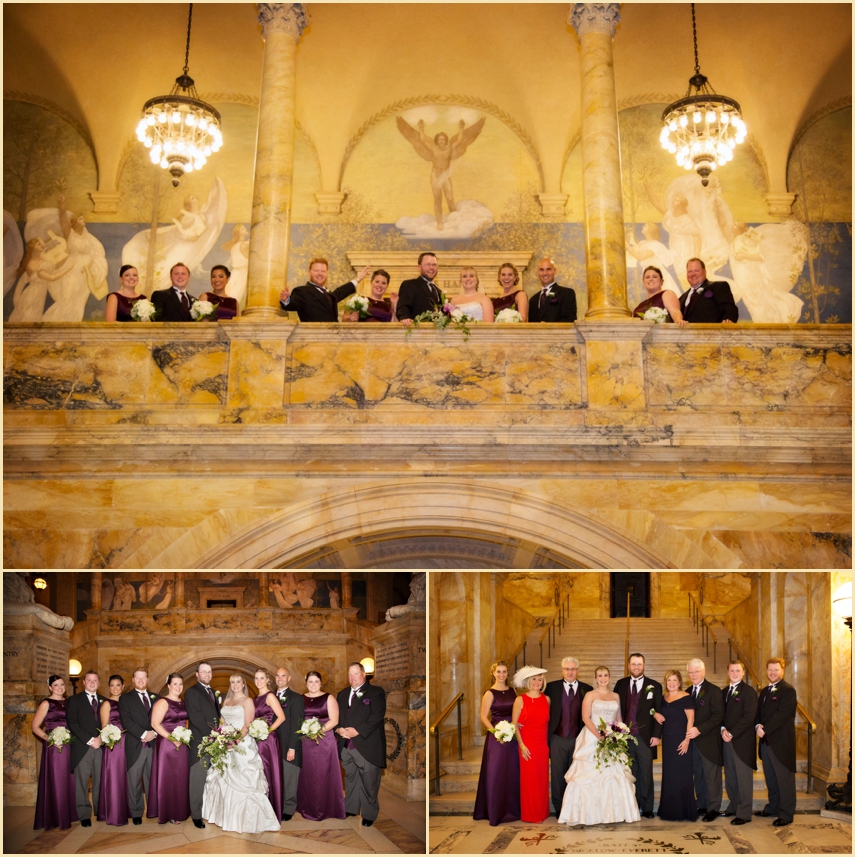 The Catered Affiar Boston Public Library Wedding BT 017