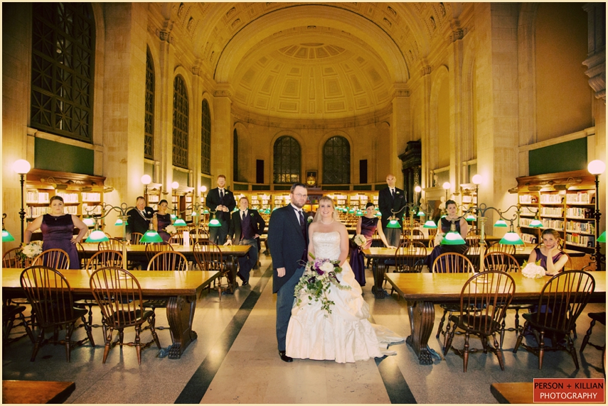 The Catered Affiar Boston Public Library Wedding BT 018