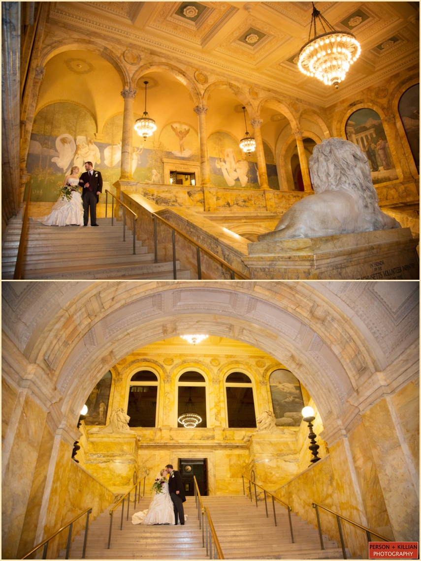 The Catered Affiar Boston Public Library Wedding BT 020