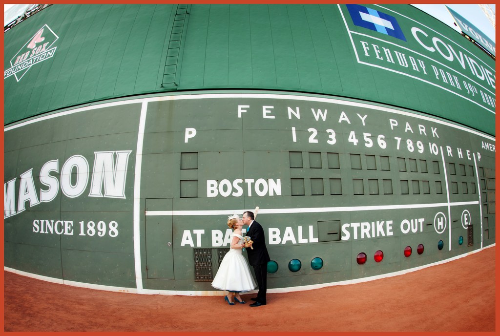Boston Red Sox Fenway Park Wedding Photography