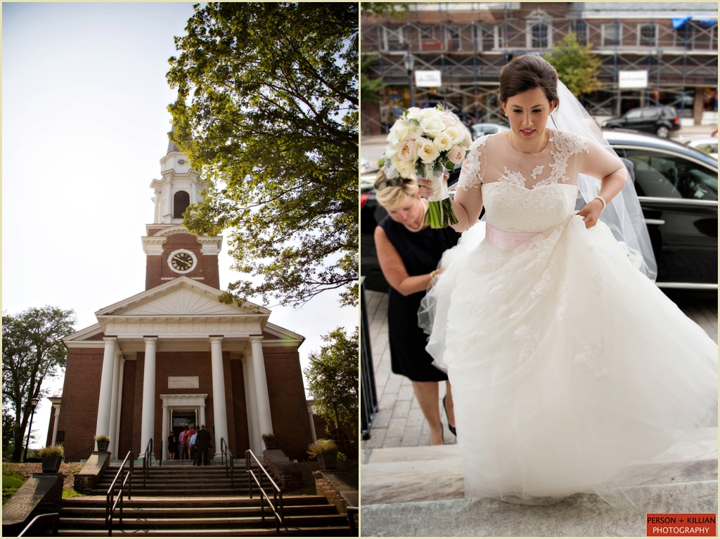 Wellesley Village Church wedding ceremony boston