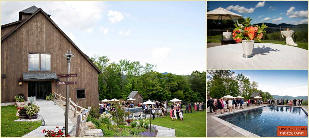 Destination Wedding in Vermont - Mountain Top Inn - Barn Wedding