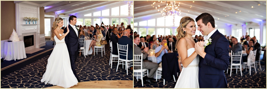 Classic Cape Cod Wedding Reception 