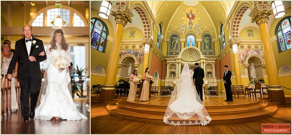 Catholic Wedding Photography Boston 