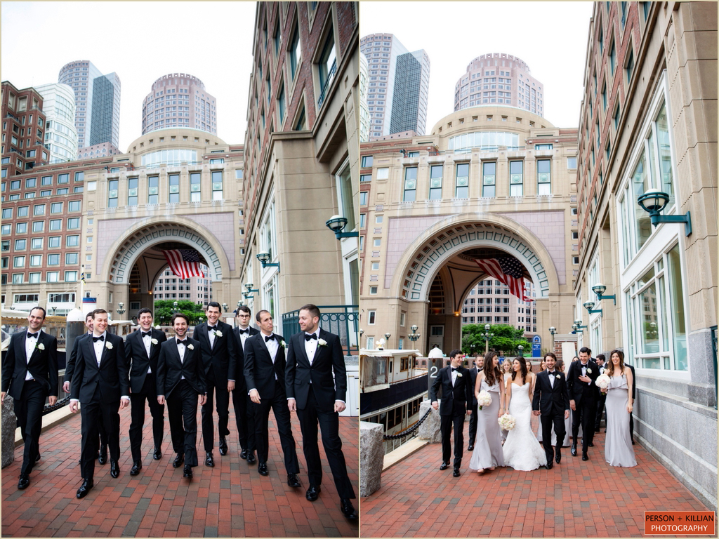Boston Harbor Wedding Photography 