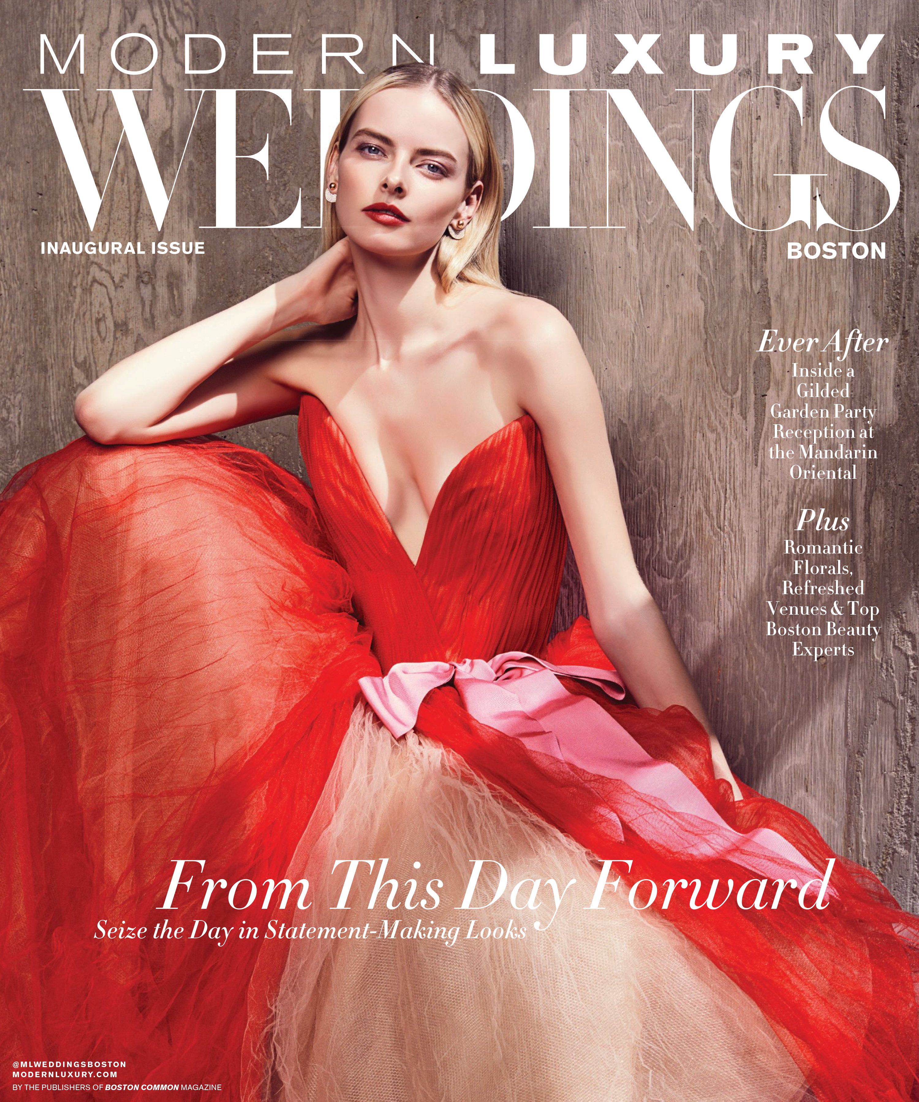 Modern Luxury Weddings Boston Inaugural Issue - Real Wedding with Amy Kimball Events