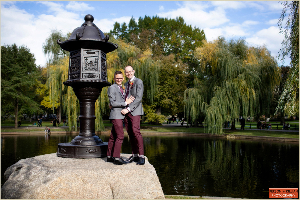 Wedding Photography Boston Public Garden 