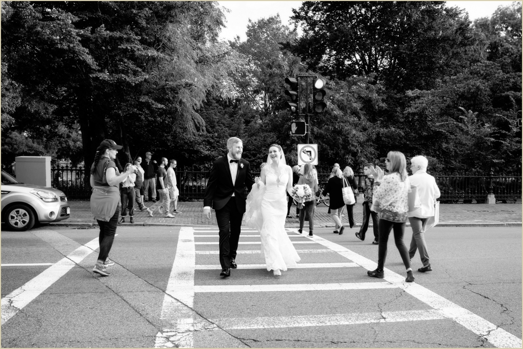Downtown Boston Fall Wedding Photography 