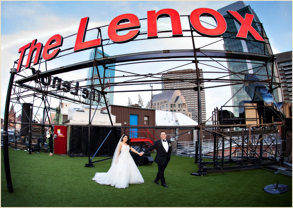 The Lenox Hotel Rooftop Wedding Boston 
