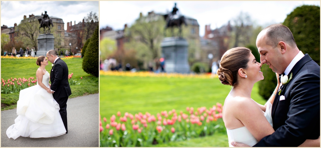Boston Public Garden Spring Wedding Photography 