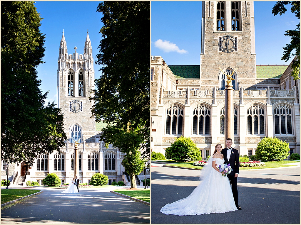 Trinity Chapel Boston College Wedding Photography 