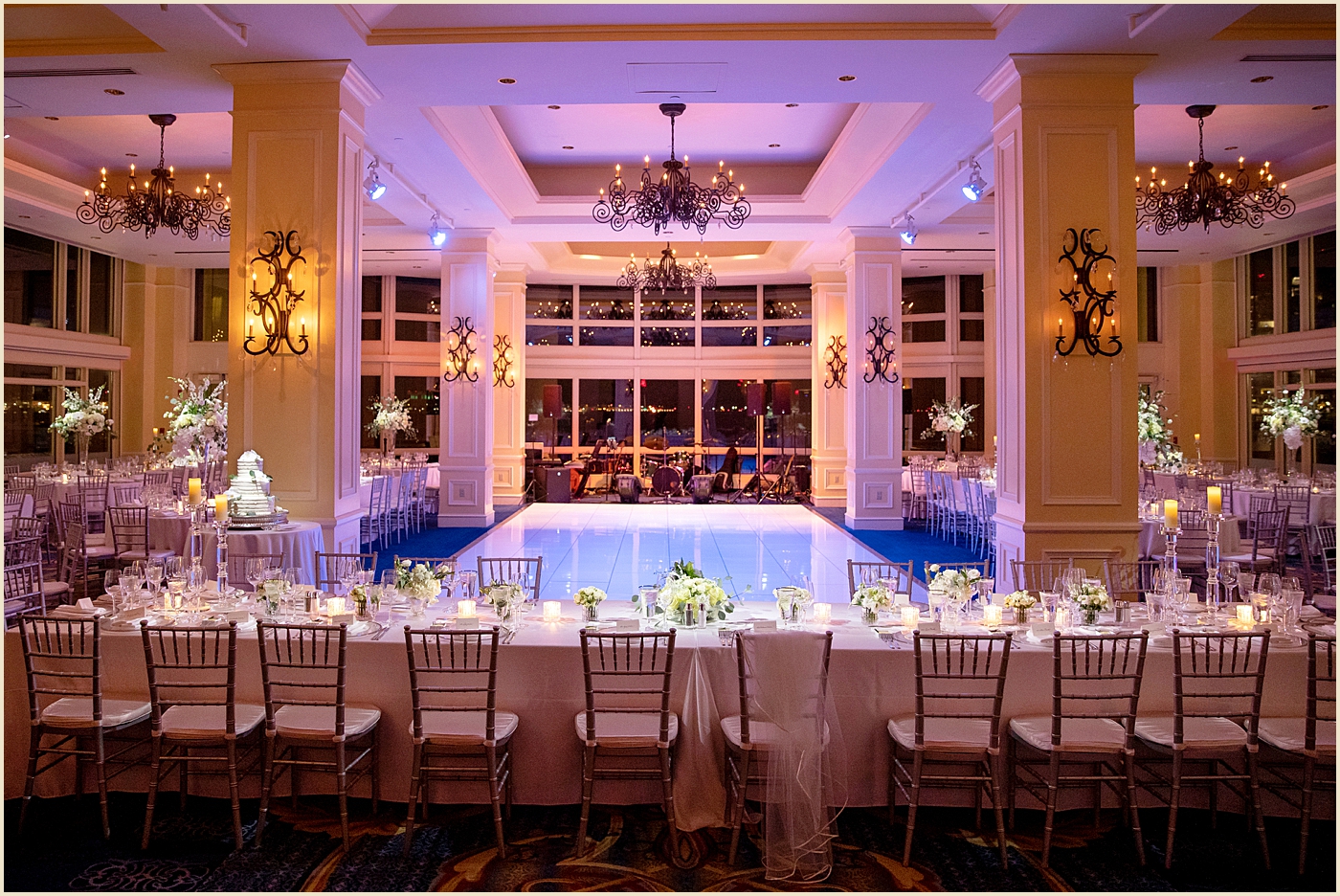Boston Harbor Hotel Wharf Room Wedding