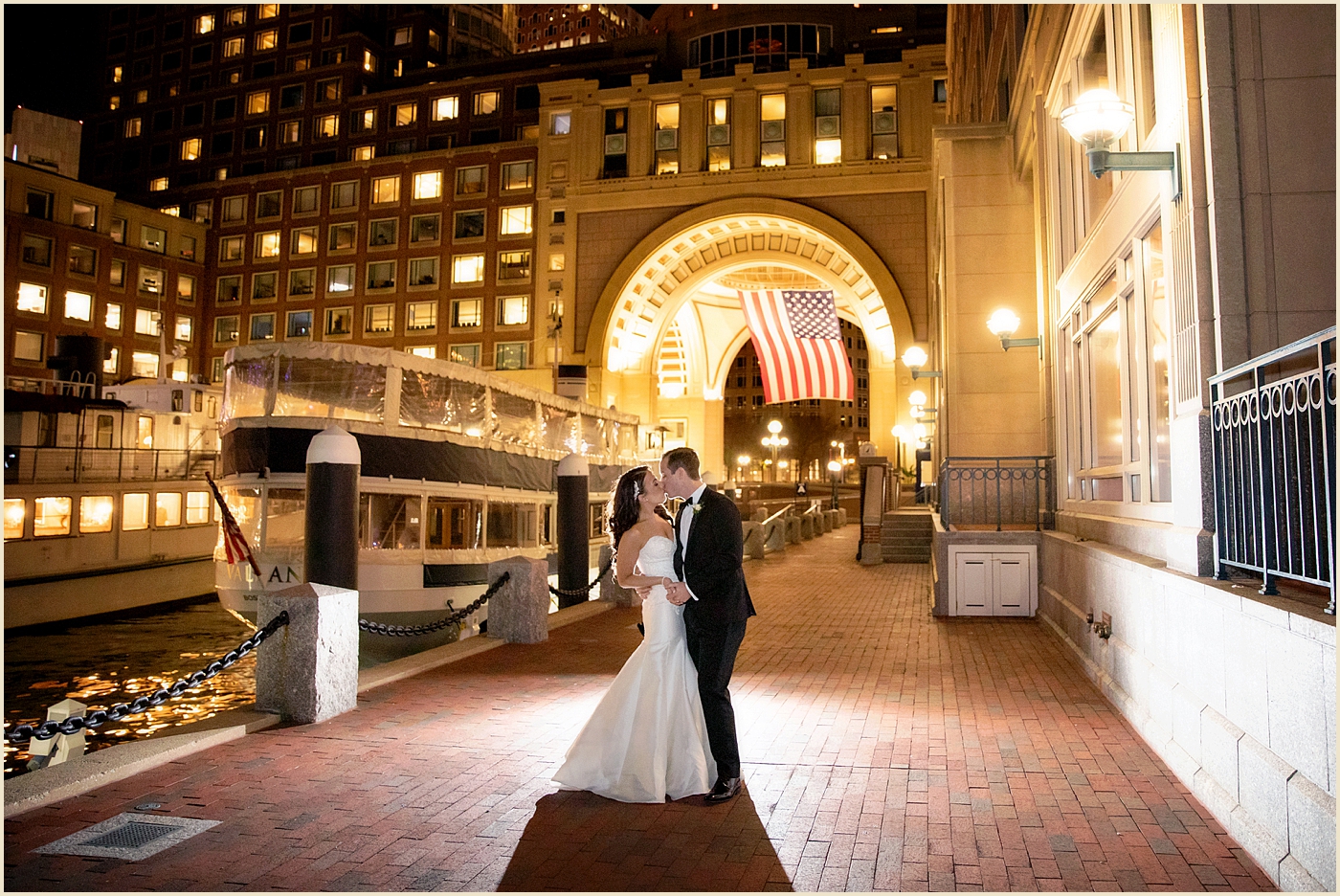 Waterfront Wedding Boston Harbor Hotel