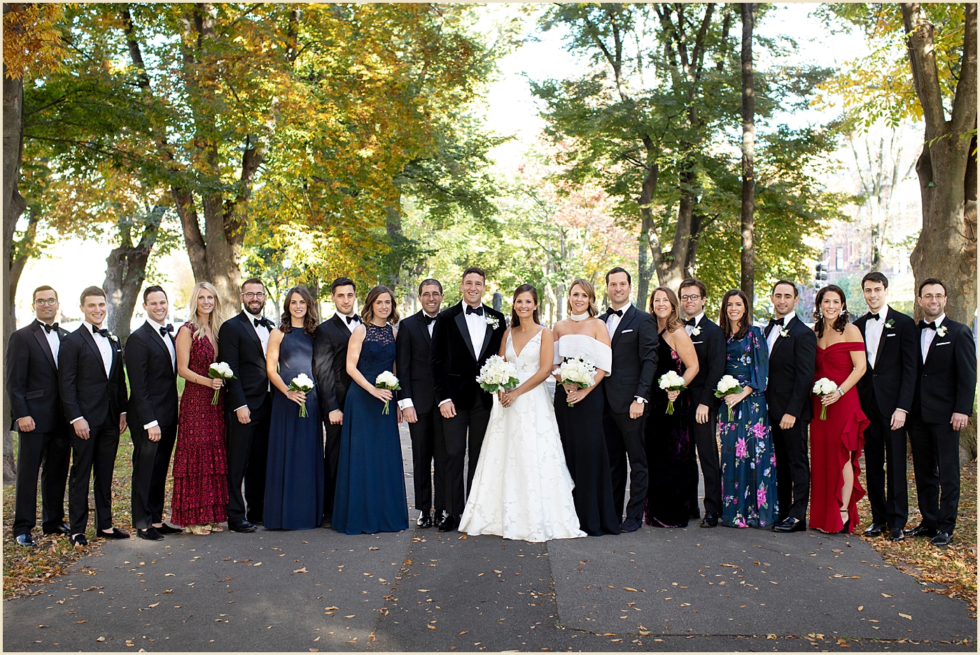 Fall Wedding Boston Photography 